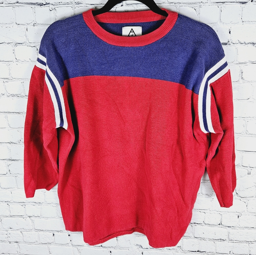 UNIF | Randall colour block crewneck pullover sweater